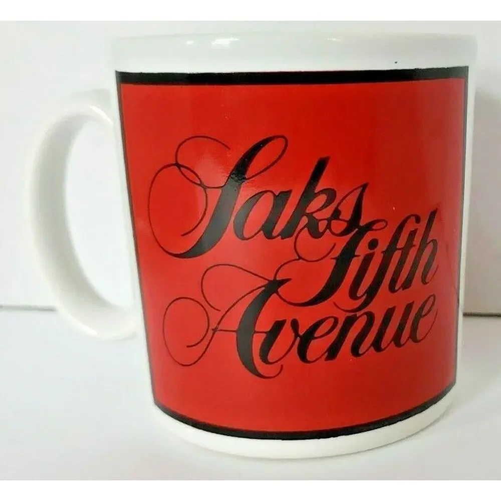 Saks Fifth Ave Coffee J. Bucke Coffee Mug‎ Made in England MS
